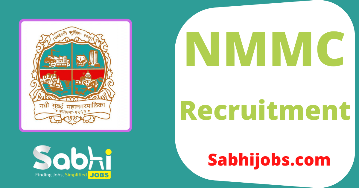 NMMC Recruitment 2024 | Latest Vacancy @ Nmmc.gov.in