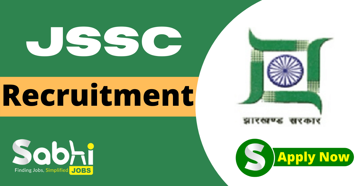 JSSC Recruitment 2024 Latest Vacancy jssc.nic.in
